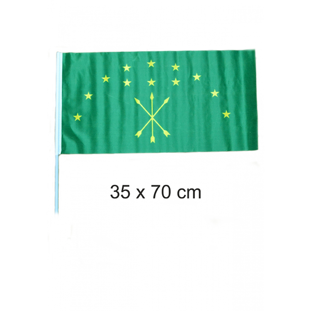 Adige Raşel Bayrak Sopalı ( 35 x 70 cm)