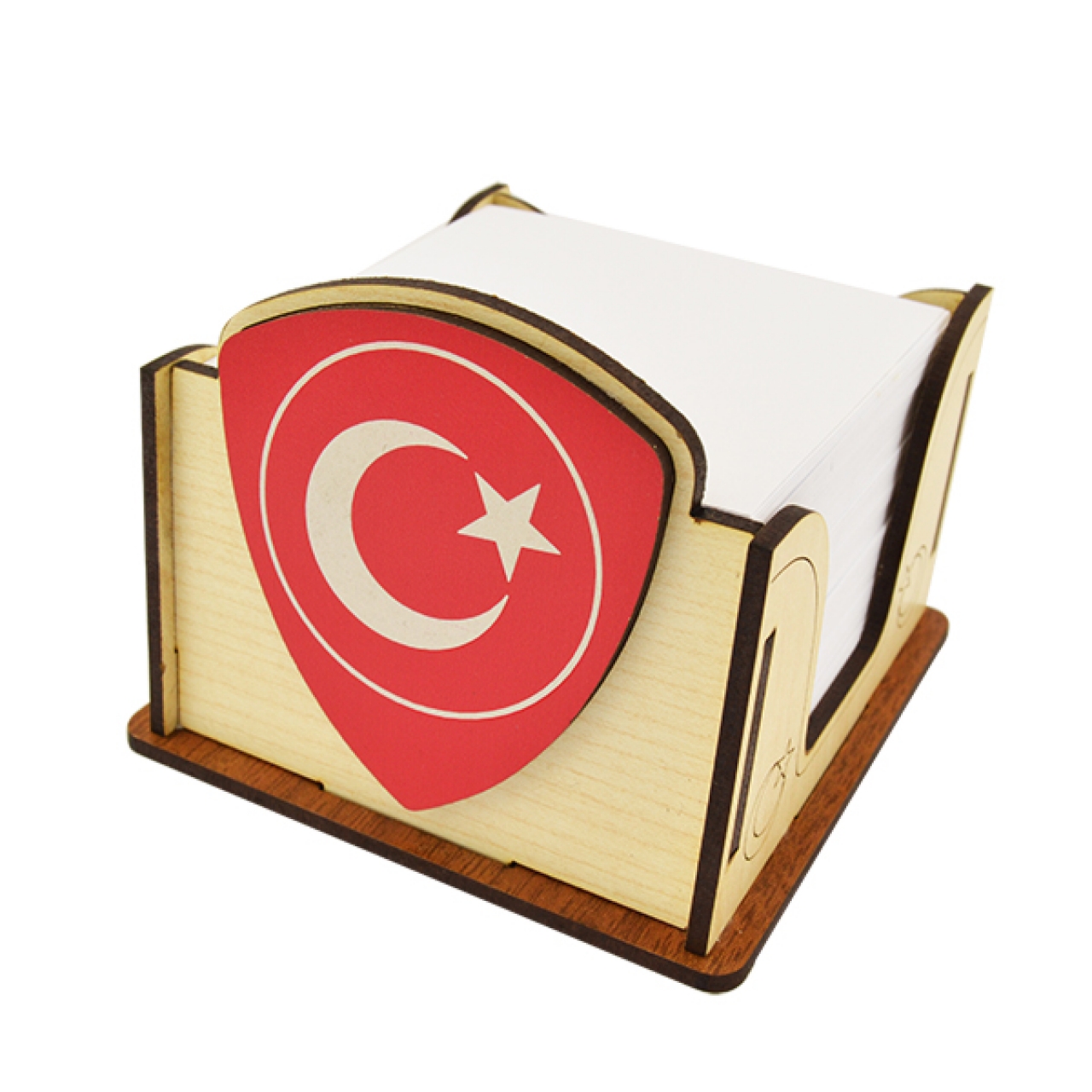 Türkiye Bayraklı Küp Bloknot 