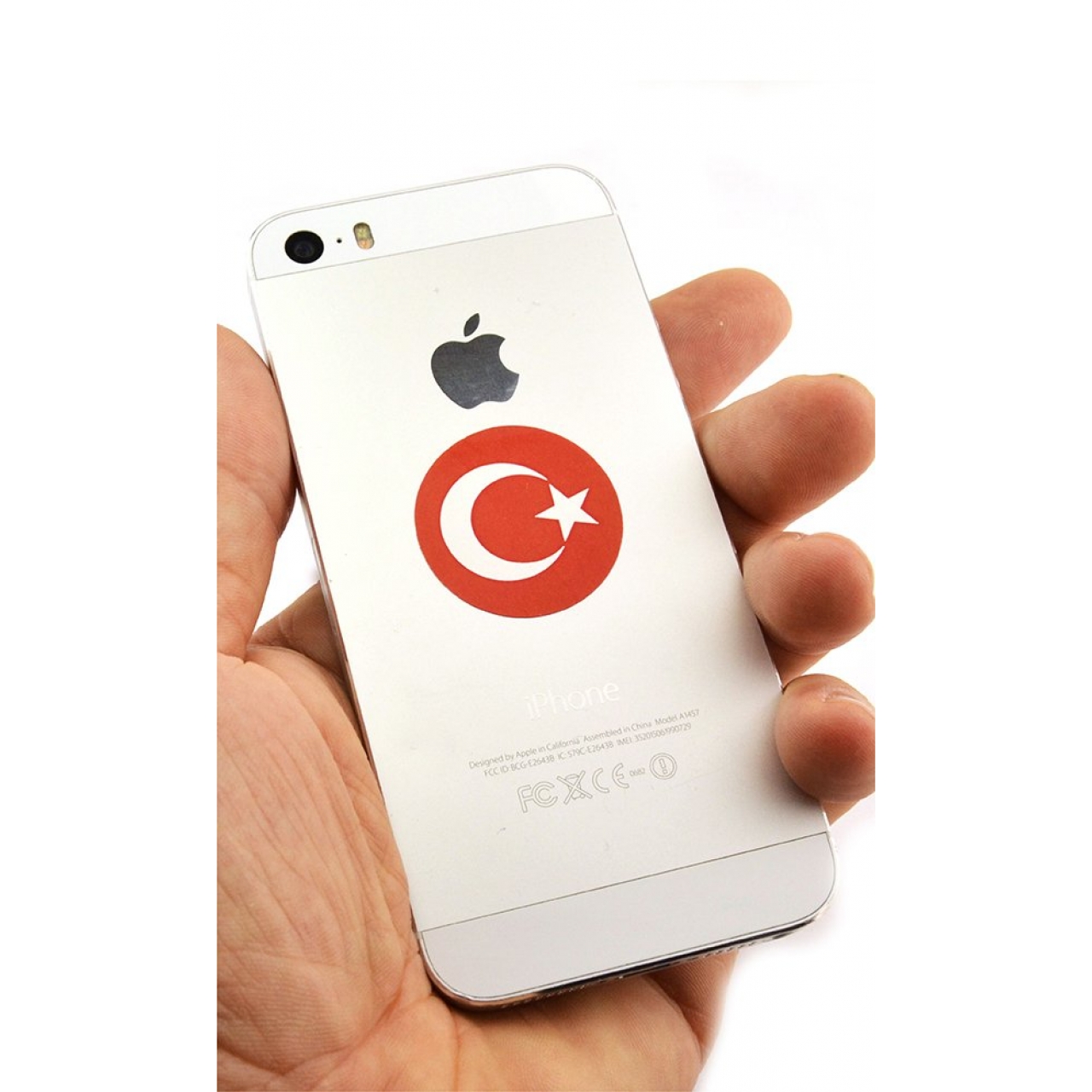 Telefon Etiket Seti-Türkiye Bayraklı 