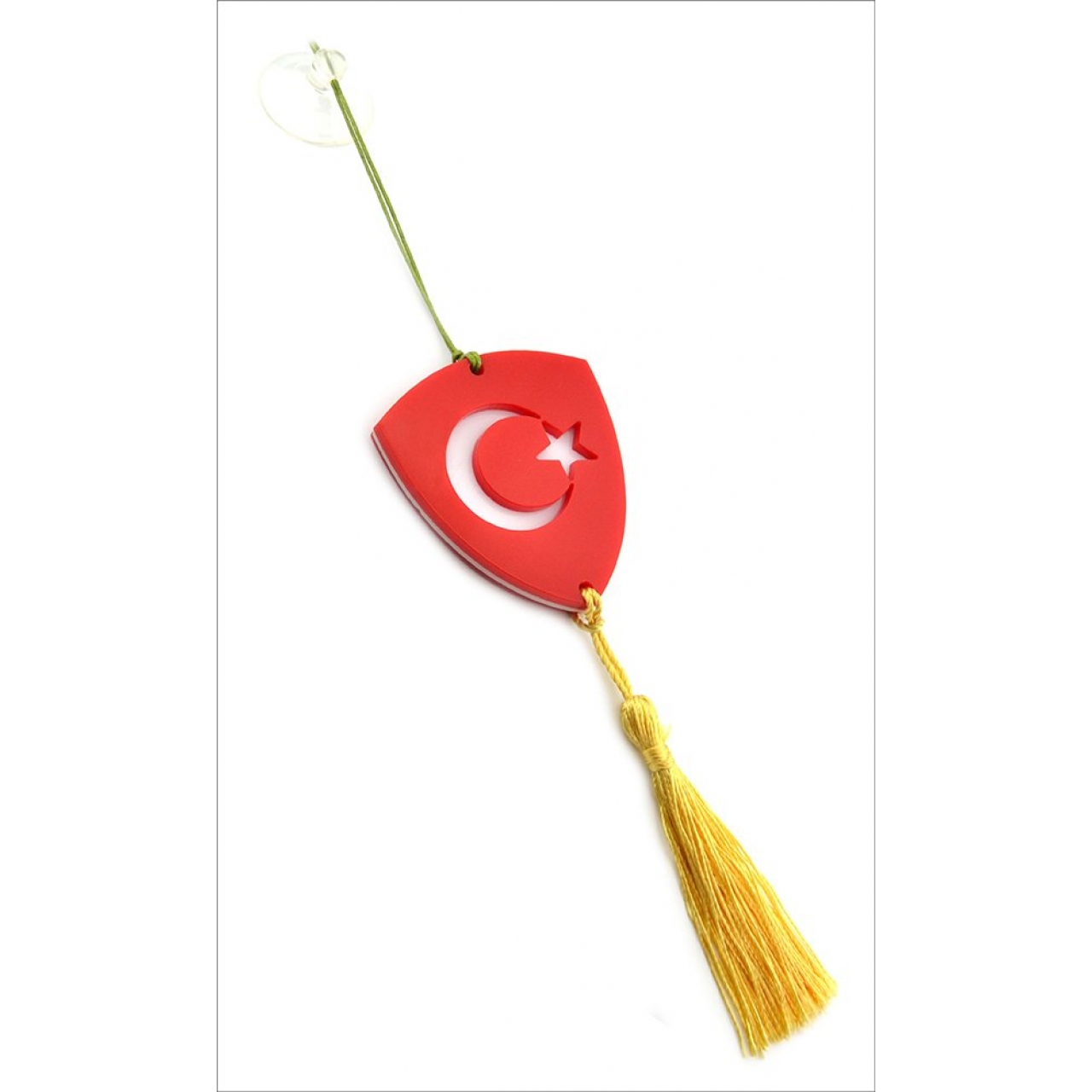 Türkiye Bayrak Ayna Süsü Kalkan 