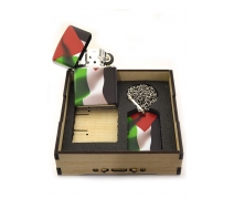 Filistin Bayrak Çakmak - Asker Künye Seti